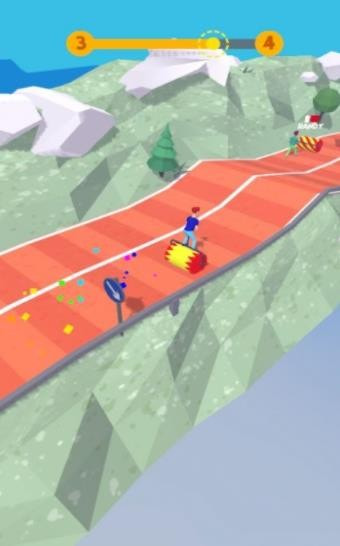 山地滚轴赛3D(Hills Roller Race 3D)截图1