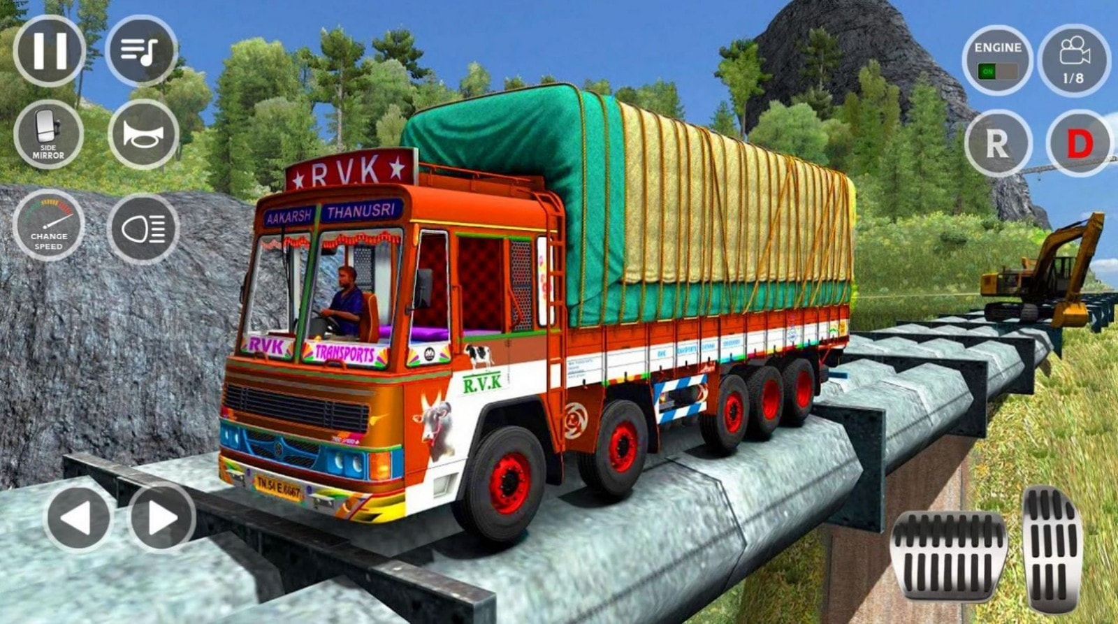 印第安卡车模拟器Indian Truck Simulator Game截图1