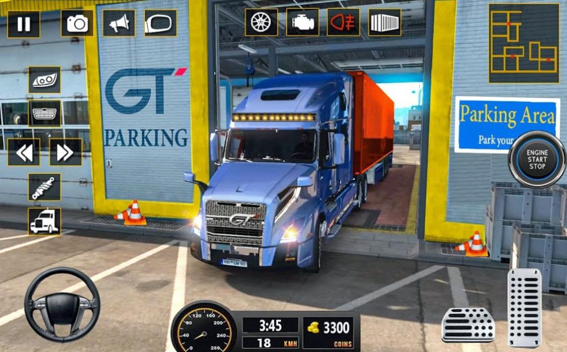 卡车驾驶停车模拟3D(Truck parking game)截图4