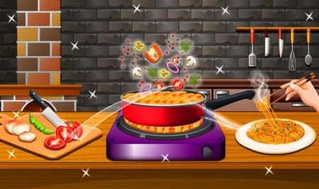 脆面烹饪Crispy Noodles Cooking Game截图2