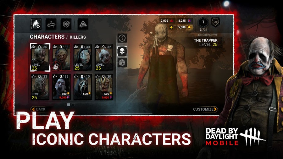 Dead by Daylight Mobile黎明杀机亚服客户端截图3