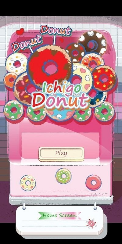 美食甜甜圈(Ichigo Donut Game)截图1