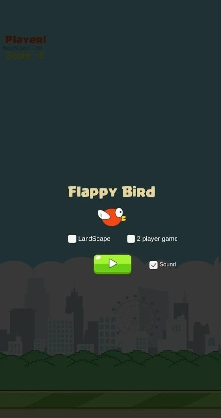 飞扬的赛鸟FlappyClone截图4