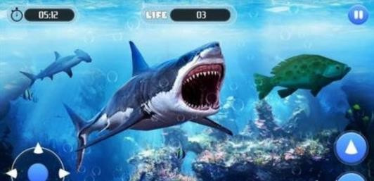 白鲨攻击任务White Shark Attack Mission 3D截图3