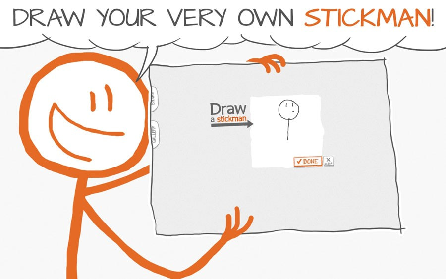 Draw A Stickman画个火柴人1游戏下载截图1