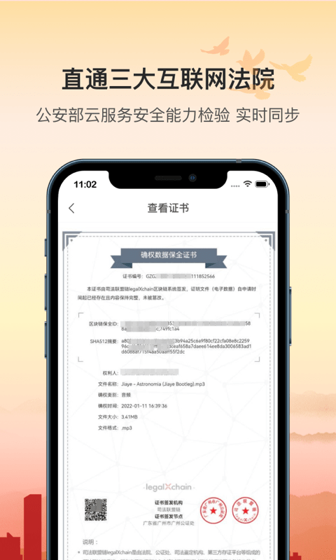 广州公证区块链取证截图5