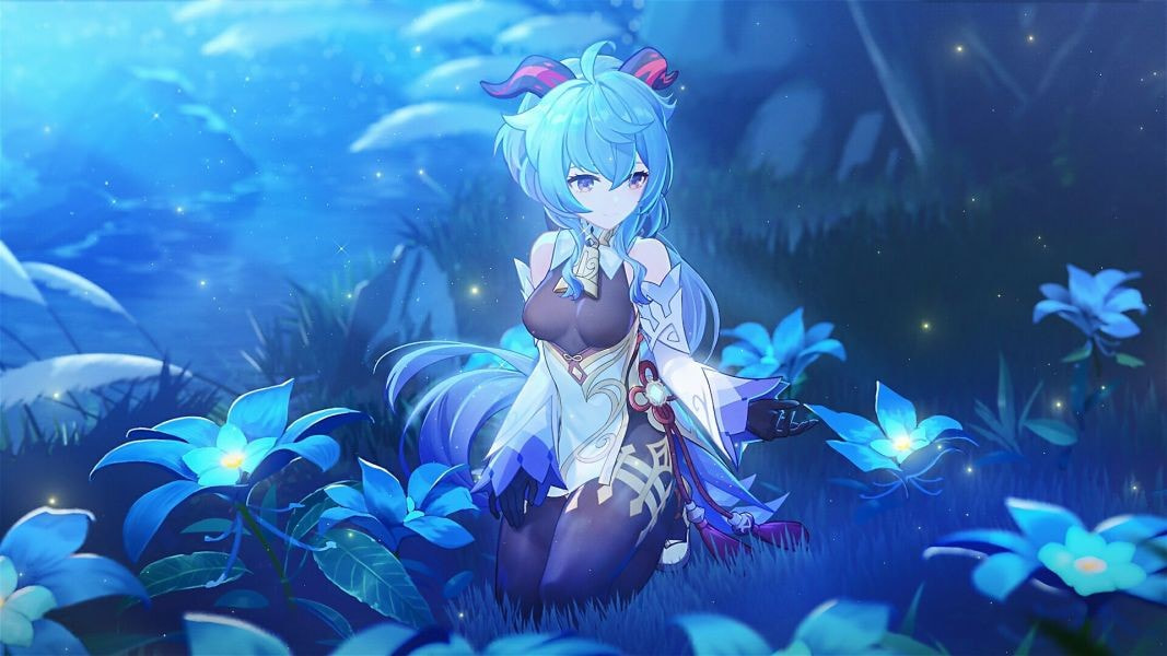 甘雨触摸1