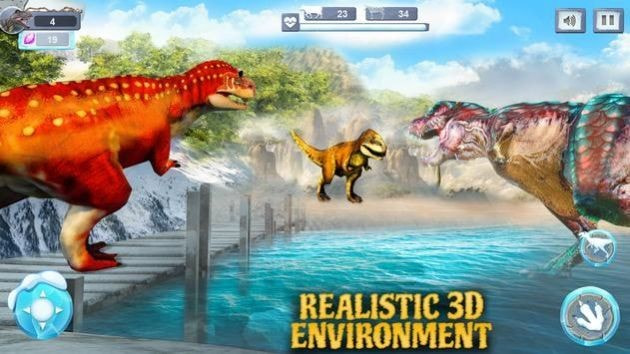 恐龙动物战斗模拟器(Winter Dino Simulator 2022)截图4