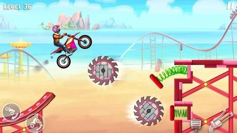 摩托车比赛激烈特技(Bike Race: Bike Stunt Games)0