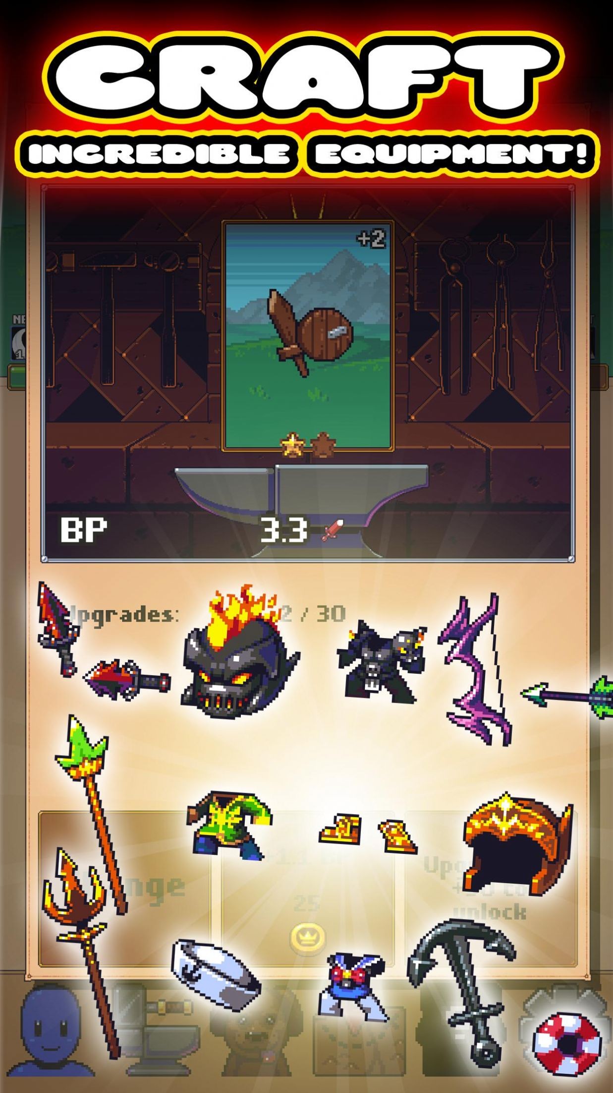 空闲网格地下城(Idle Grindia: Dungeon Quest)截图1