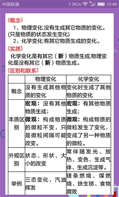 初中化学课堂笔记截图3