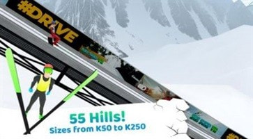 滑雪冲刺跳跃(Ski Jump)截图2