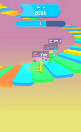 趣味楼梯赛(Fun Race Stairs Run 3D)截图1