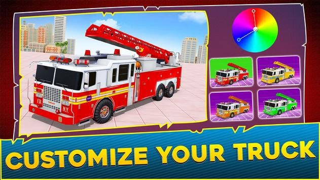 消防车机器人汽车(Fire Truck Robot Car Game)截图3