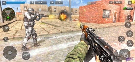 FPS枪支射击(FPS Shooting Games: Gun Games)截图1