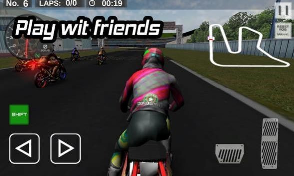 真正的飙车比赛2(Real Drag Bike Racing 2 Multiplayer)截图3