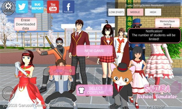 sakurablue20英文版敞篷车更新新动作(SAKURA SchoolSimulator)免费下载最新版20222