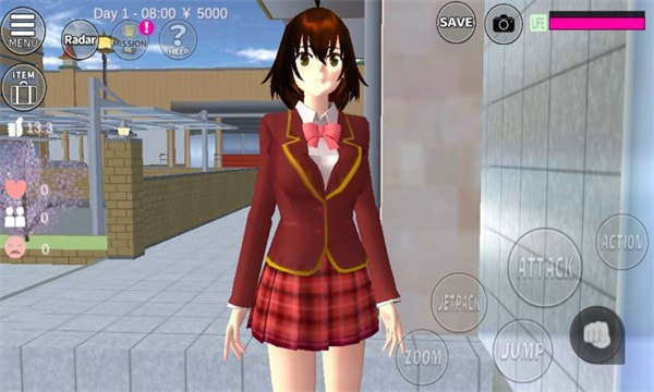 sakurablue20英文版敞篷车更新新动作(SAKURA SchoolSimulator)免费下载最新版20220