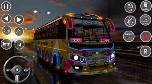 公共旅游巴士城市(Public Tourist Bus City Games)2