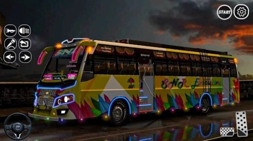 公共旅游巴士城市(Public Tourist Bus City Games)截图2