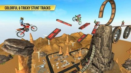 沙漠摩托特技Desert Bike Stunts截图3