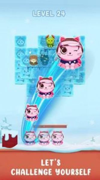 猫三连击匹配大师(Cat Triple: Match Master)截图1