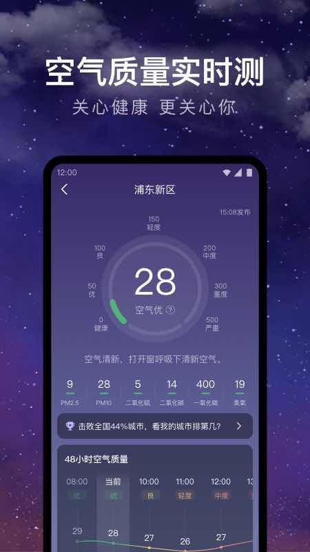 24小时天气截图5