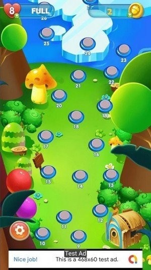 快乐松鼠泡泡射手(Happy Squirrel Bubble Shooter)截图1