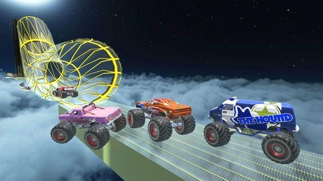 巨型卡车超级赛车Monster Truck：Stunt Racing截图3