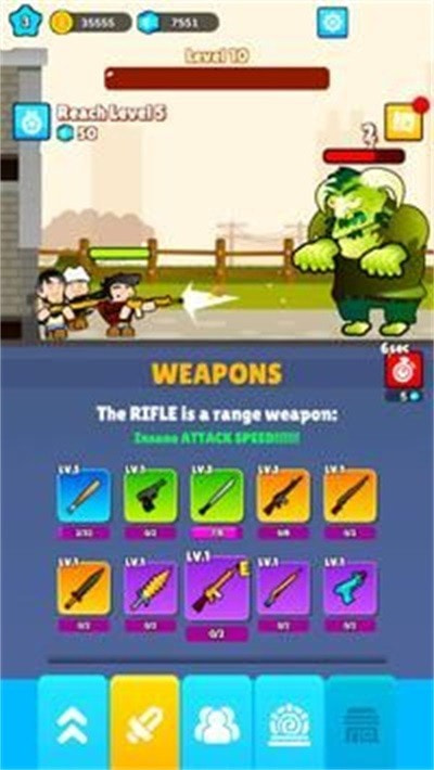 僵尸道路放置Zombie Road Idle截图2