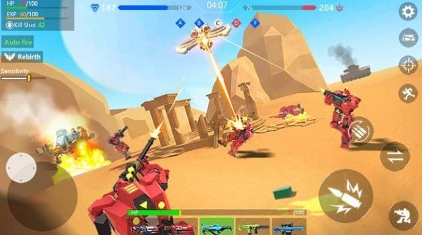 机器人大战多人在线Robot war:Modern Combat FPS截图1