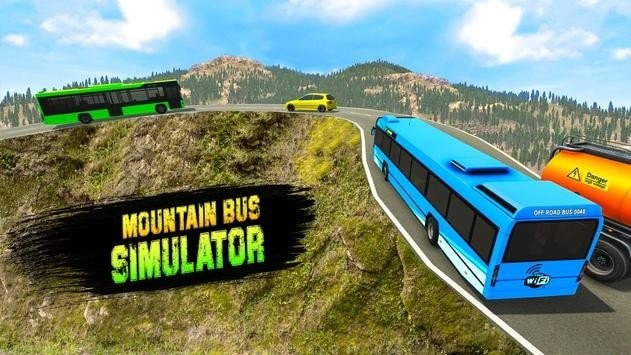 巴士驾驶山地巴士(Bus Driving Mountain Bus Games)1