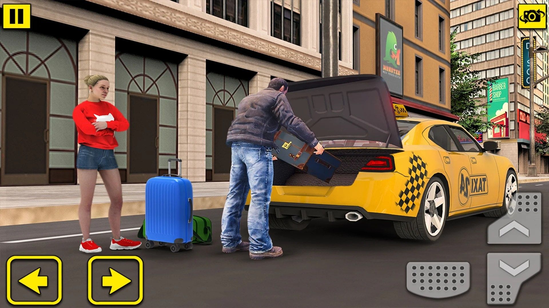 城市模拟出租车(City Taxi Simulator Taxi games)截图1