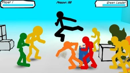 火柴人街战Stickman Street Fighting1