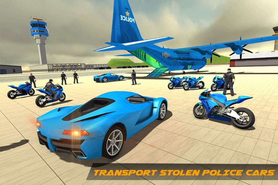 Police Transport And Shooting Game截图1