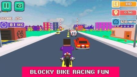 方块摩托骑手Blocky Moto Rider手机客户端下载3