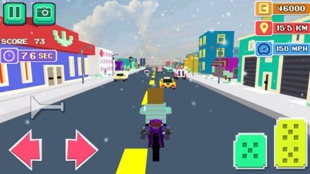 方块摩托骑手Blocky Moto Rider手机客户端下载2