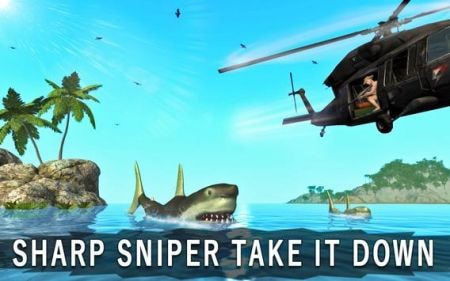 愤怒鲨鱼狙击手3DAngry Shark Sniper 3D截图2