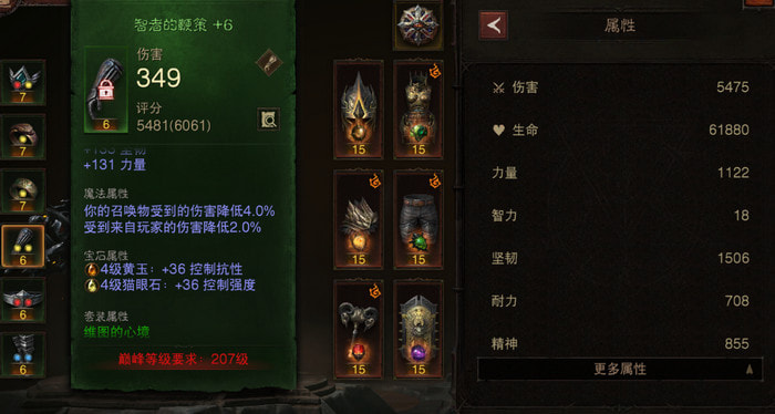 什么职业-增益套适合暗黑破坏神不朽维图套？