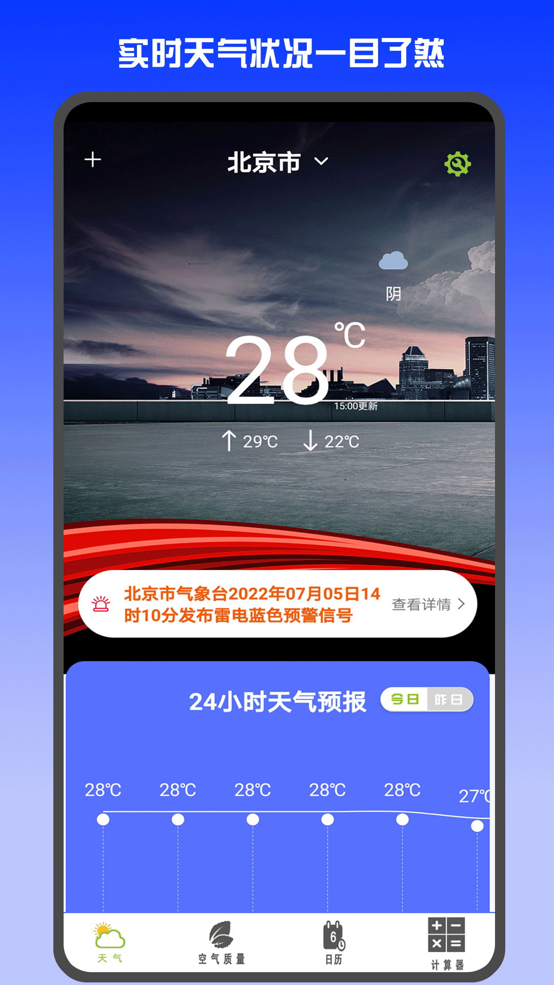 天气预报网截图2