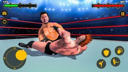 环斗摔跤3D(Ring combat: Wrestling Game 3D)截图1