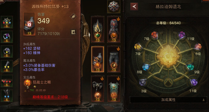暗黑破坏神不朽圣教军传奇装备优选-主流技能组合
