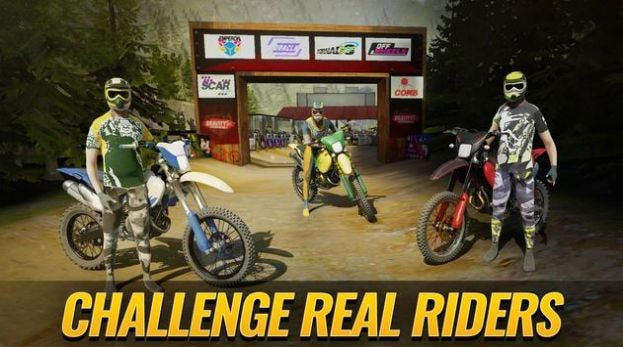 摩托骑士越野摩托比赛(Dirt Moto Racing)截图2