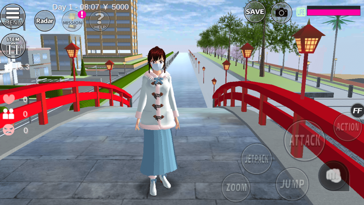 schoolsimulator1.03.90版本(SAKURA SchoolSimulator)截图4