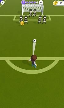 火柴人足球射门Stickman Soccer Goals截图1