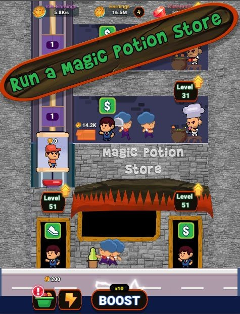 放置魔药中文版(Idle Magic Potions)截图3