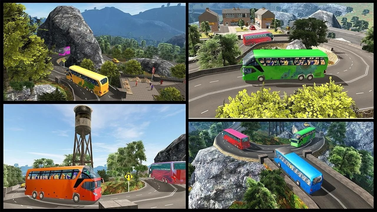 旅游教练公路驾驶(Tourist Coach Dangerous Offroad)2