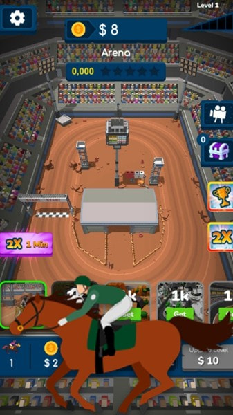 疯狂赛马放置(Crazy Horse Racing2