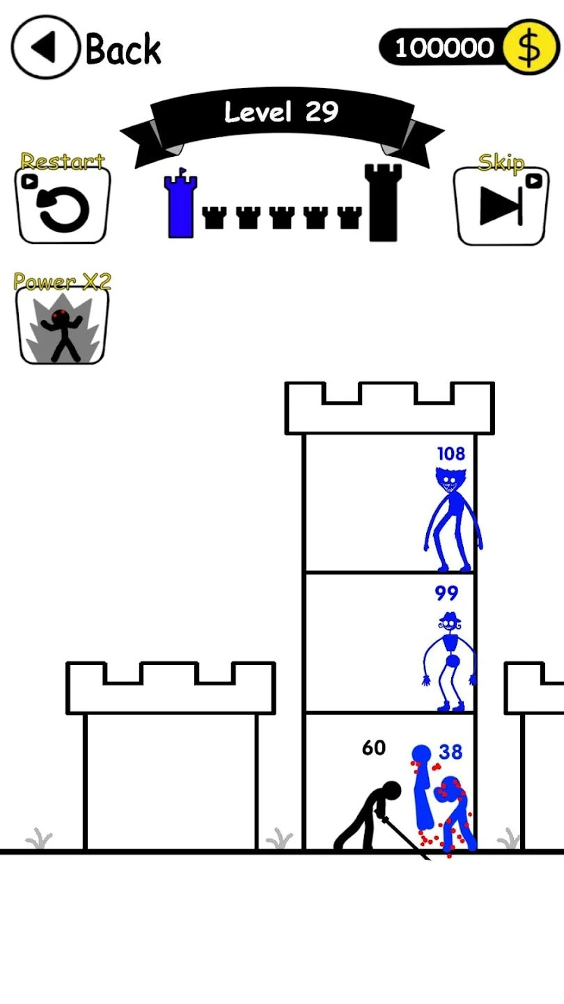 火柴英雄战争塔防(Stick Hero War Tower Defense)0