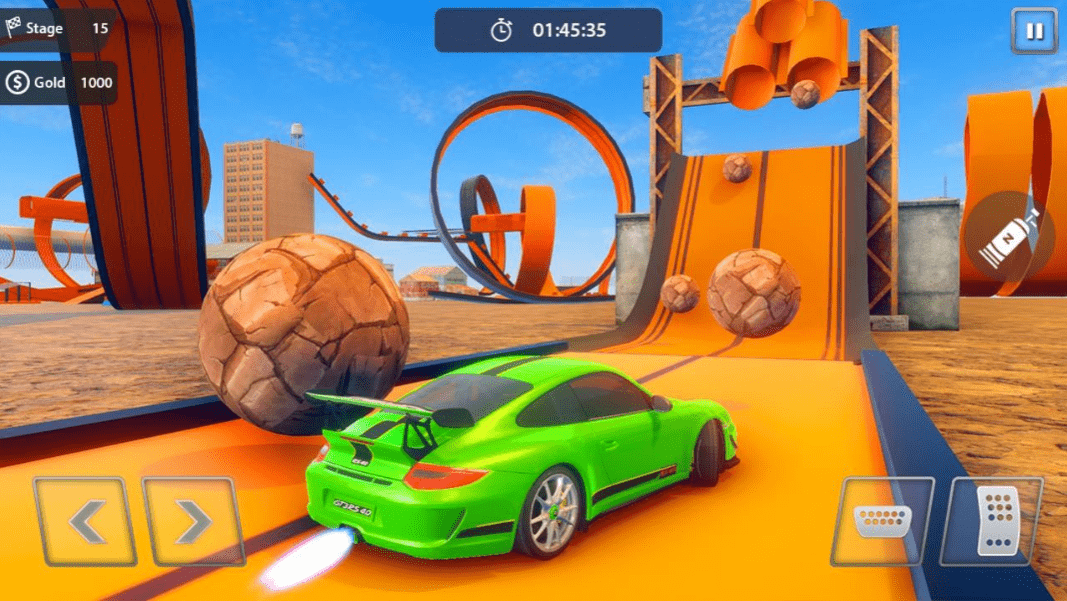 极限赛车狂热(Extreme Car Fever Racing Stunt)截图1